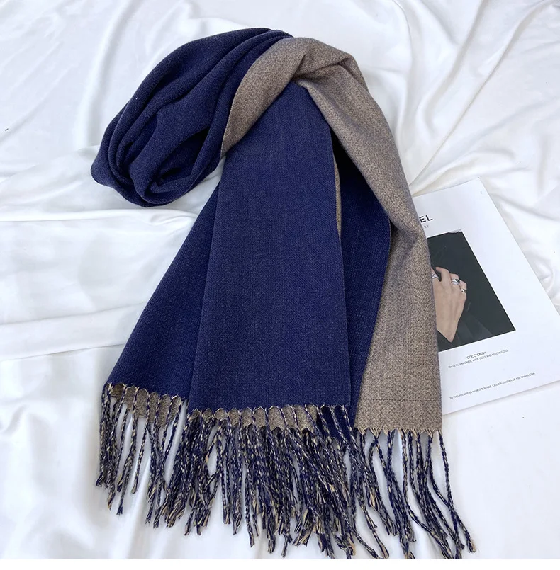 Title 19, New Scarf Autumn And Winter Popular Color Match...