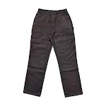 Washed Old Canvas Logging Overalls Trousers. Durable work pants offering comfort and style. Perfect for outdoor work or — photo 3