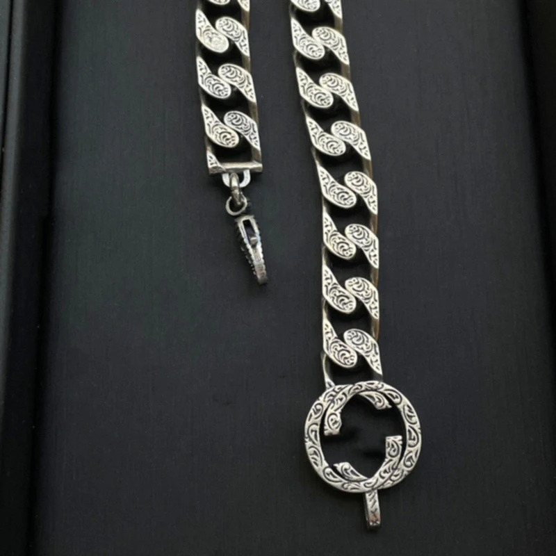 Title 5, Pulseira personalizada Tengman de prata fashion...