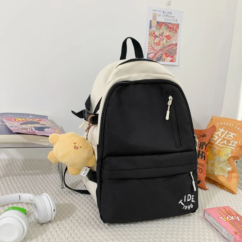 Mochila estudantil de viagem com grande capacidade, ideal para estudantes. Perfeita para transportar tudo o que precisa em suas viagens. — foto 5