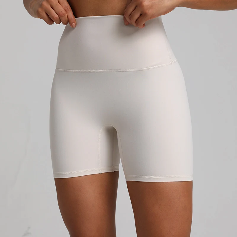 Nude Feel Yoga sportshorts, sneldrogend, ademend, slim fit, ideaal voor yoga en trainingen, comfortabel en optimale bewegingsvrijheid. — foto 33