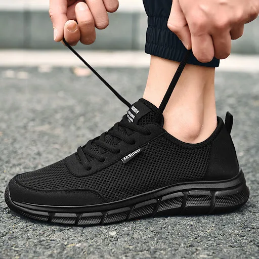Title 6, Mens Mesh Breathable Casual Shoes