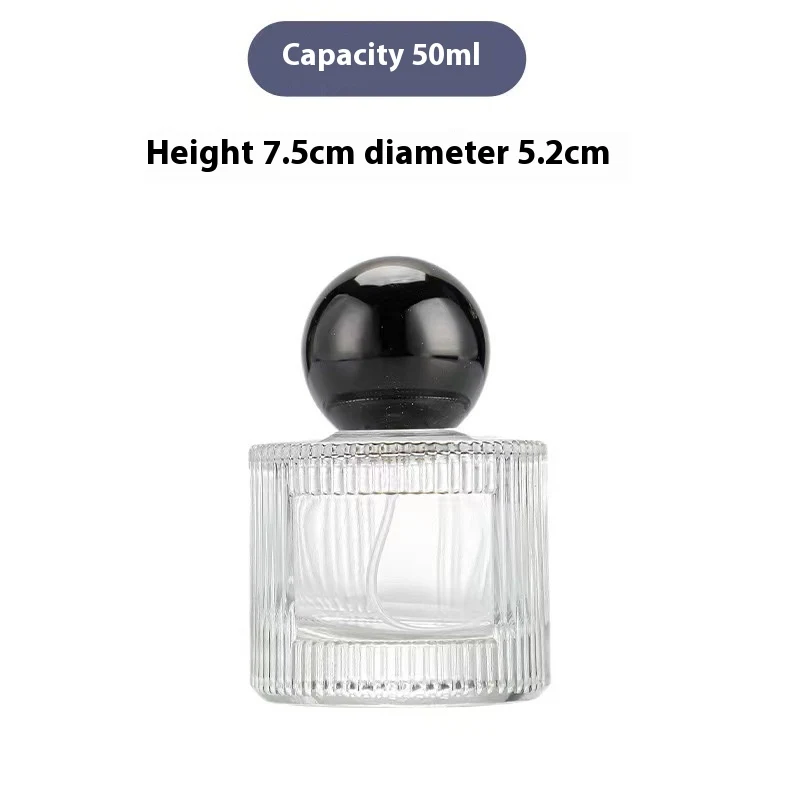 Title 1, Bayonet Perfume Bottle Cylindrical Vertical Gra...