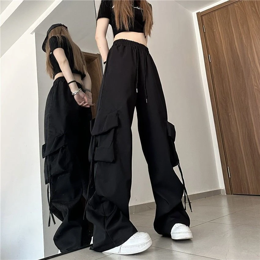 Title 13, Pantaloni Sportivi Casual da Donna a Gamba Larg...