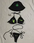 Nuevo Bikini Sexy Europeo y Americano de Exportación con múltiples cuerdas Traje de baño Ideal para la playa o la piscina Ajuste perfecto y comodidad. — foto 1