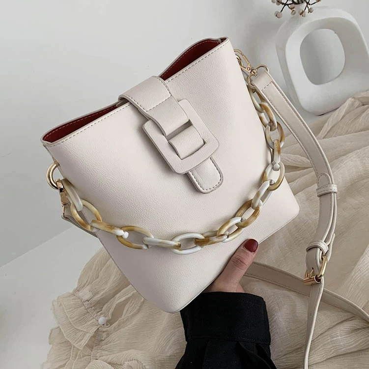 Ladies New Fashion Chain Bucket Bag — foto 4