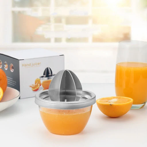 Title 4, Stainless Steel Manual Fruit Juicer, Extract Fr...