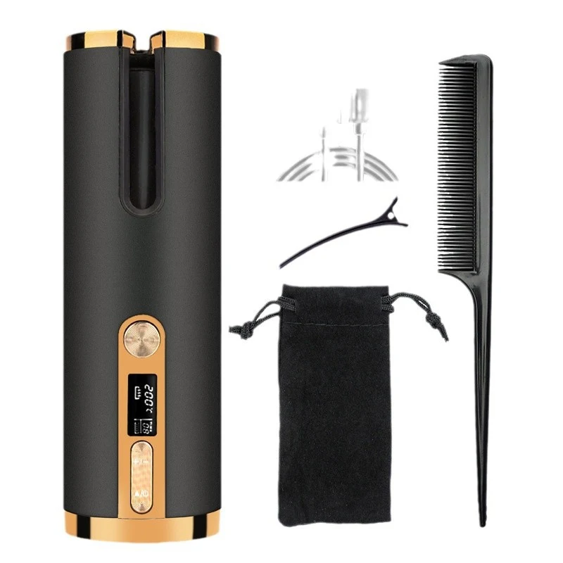 USB Charging Lazy Portable Large Capacity Wave Hair Curler. Effortlessly create beautiful waves, cordless convenience, p — photo 3