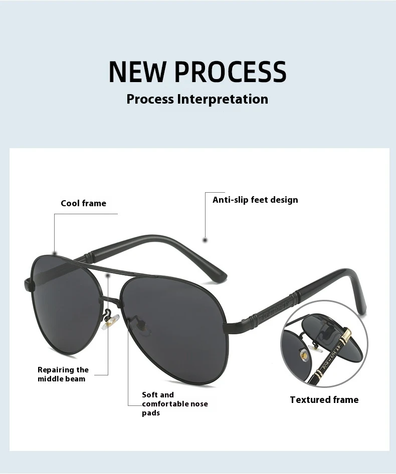 Title 14, Polarized Photosensitive Color Changing Mens S...