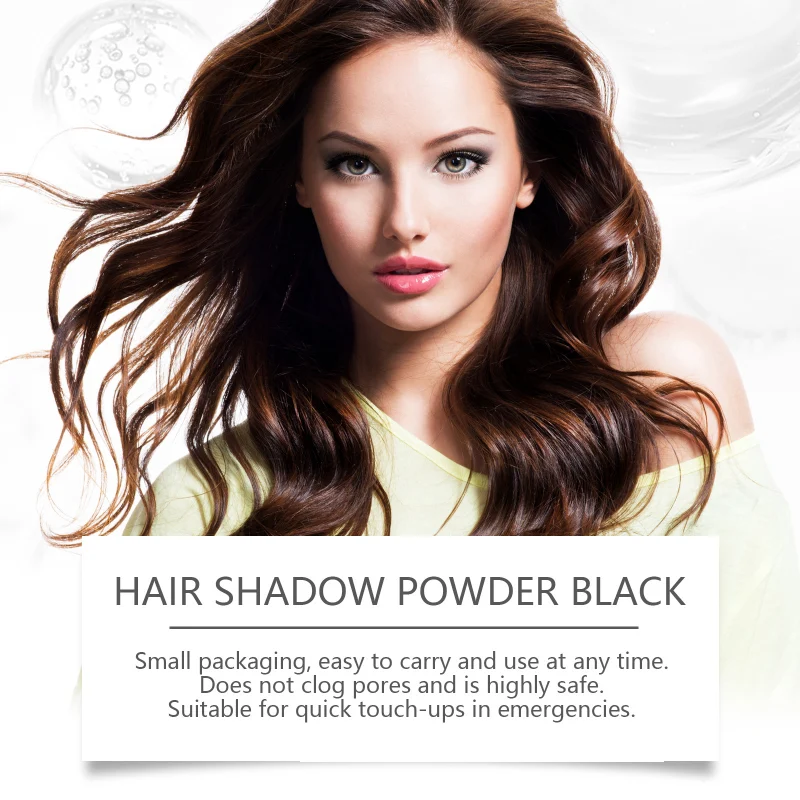 Hairline Powder Instantly Conceals Hair Roots, Touch Up. Hair Powder for Thinning Hair, for Women and Men, Easy Applicat — photo 3