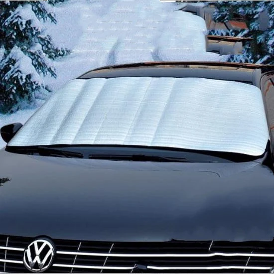 150x70cm Car Sunshade Front Windshield Snow Frost Sunscreen Insulation Front and Rear Sun Anti-Snow Block Protection — photo 2