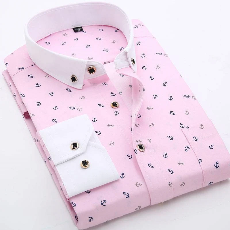 Title 2, Mens Spring and Summer Plaid Shirt Korean Styl...