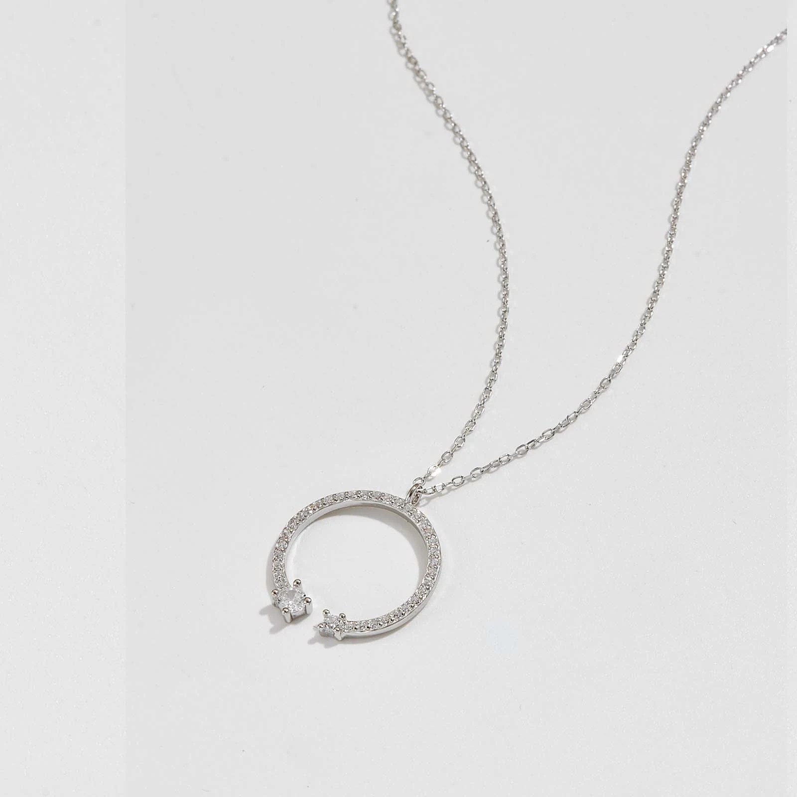 Colar Fashion Love com Pingente de Círculo para Mulheres — foto 14