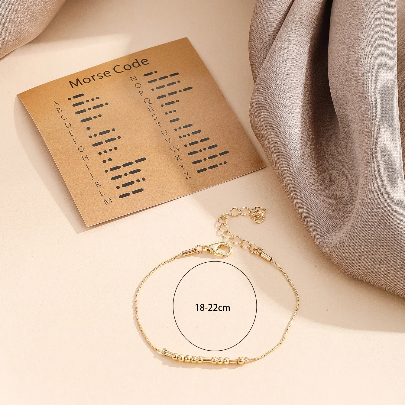 Pulseira de casal alfanumérica com código Morse – Uma forma discreta e especial de celebrar o amor, comunicando mensagens secretas com estilo e elegância. — foto 4