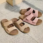 Dames Zomer Echt Lederen Outdoor Platte Slippers Comfortabele lederen slippers voor dames, perfect voor buitenactiviteiten in de zomer en ultiem draagcomfort. — foto 9