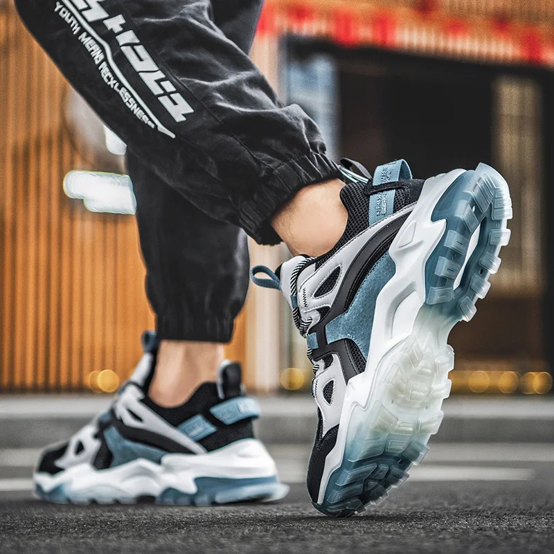 Vielseitige Herren Dad Shoes für jeden Tag. Bequeme Sneaker mit modernem Design und hohem Tragekomfort. Ideal für lässige Outfits. — foto 8