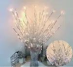 Warm color silver branches