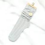 New Style Hemp Pattern Elastic Wood Ears Hollow Piled Pile Of Women'S Socks — photo 7
