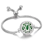 Novo 2024 Bracelete Aromaterapia Caleidoscópio Difusor Óleo Essencial Medalhão Pingentes Feminino Aroma Difusor Jóias — foto 35