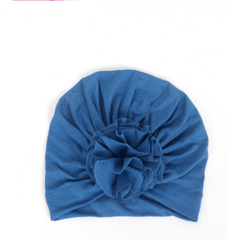 Chapéu floral infantil Turbante indiano para bebê recém-nascido Touca para menina Ideal para fotos e uso diário Confortável e estiloso — foto 15