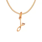 J Rose Gold