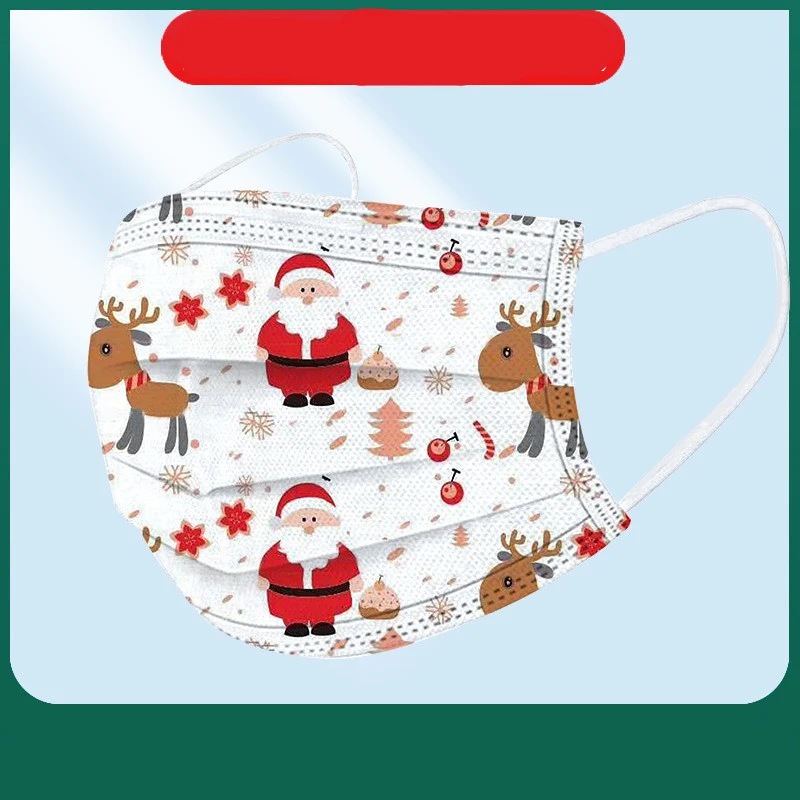 Title 3, Disposable Adult Christmas Three-dimensional Ma...