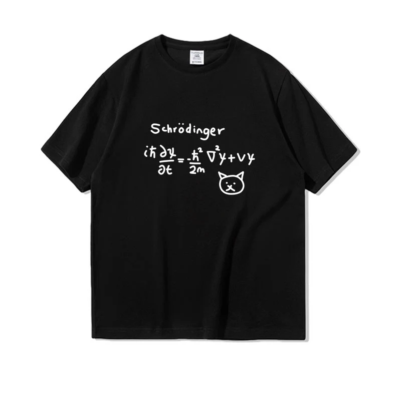 Roupa de estudante de algodão solto Physical Formula Manga curta Conforto e respirabilidade perfeitos para uso diário e aulas. — foto 4
