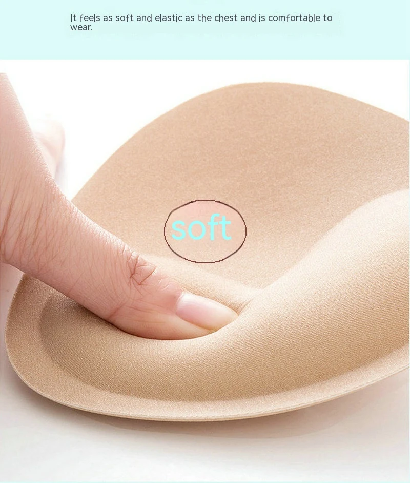 Enlarged push-up removable thickened sponge brassiere pad inserts for instant lift and added volume. Enhance your shape. — photo 10