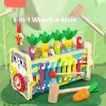 Blocos de construção educativos infantis Carro de inteligência Brinquedos de educação infantil Desenvolvimento cognitivo e criatividade — foto 11