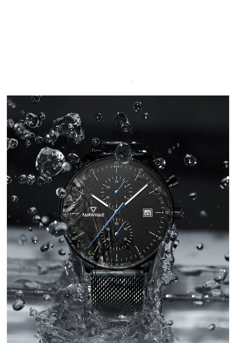 Title 9, Fashion quartz non-mechanical watch. Stylish an...