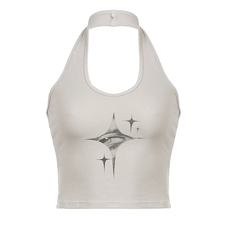 Title 3, Hot Girl Slim-fit Contrast Colors Short Vest