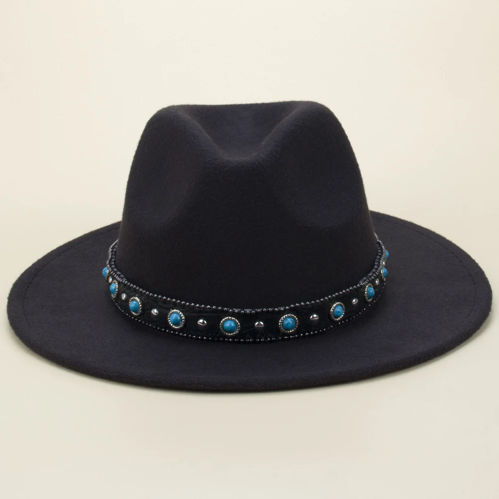 Title 2, Bohemian Style Woven Leather Belt Denim Fur Fel...