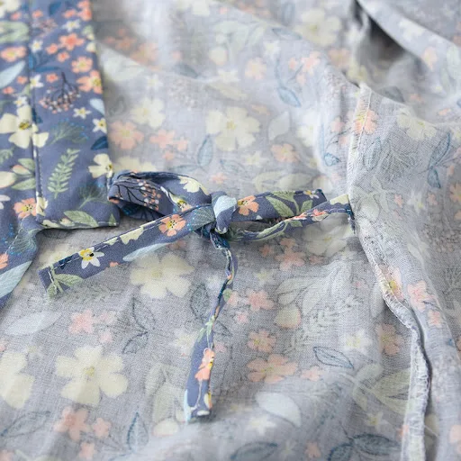 Title 14, Bathrobe Oversized Washed Cotton Tie Up Sweat S...