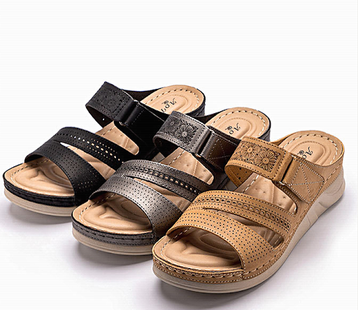 Title 1, Plus Sizes Wedge Platform Casual Slippers for C...