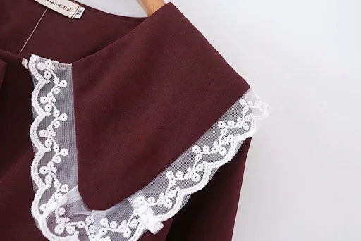 Title 5, Camicia a maniche lunghe con colletto casual pe...