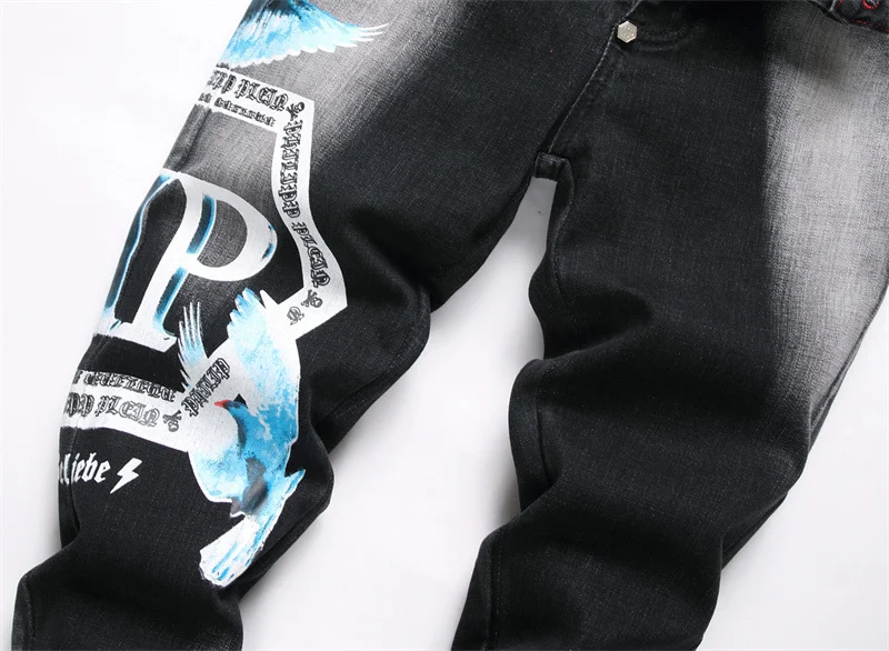 Title 12, Jeans ajustados y elásticos para hombre, corte ...