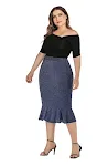 Enlarged fishtail skirt for a stunning, flowing silhouette. Enhances your figure with comfort and a flattering design, p — photo 1