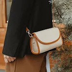 Bolsa Crossbody Elegante com Cores Contrastantes e Estilo Niche — foto 10