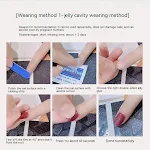 Handgeschilderde nagel patches voor direct nagelplezier. Eenvoudig aan te brengen, langdurige resultaten. Perfecte nagels met unieke en prachtige ontwerpen. — foto 3