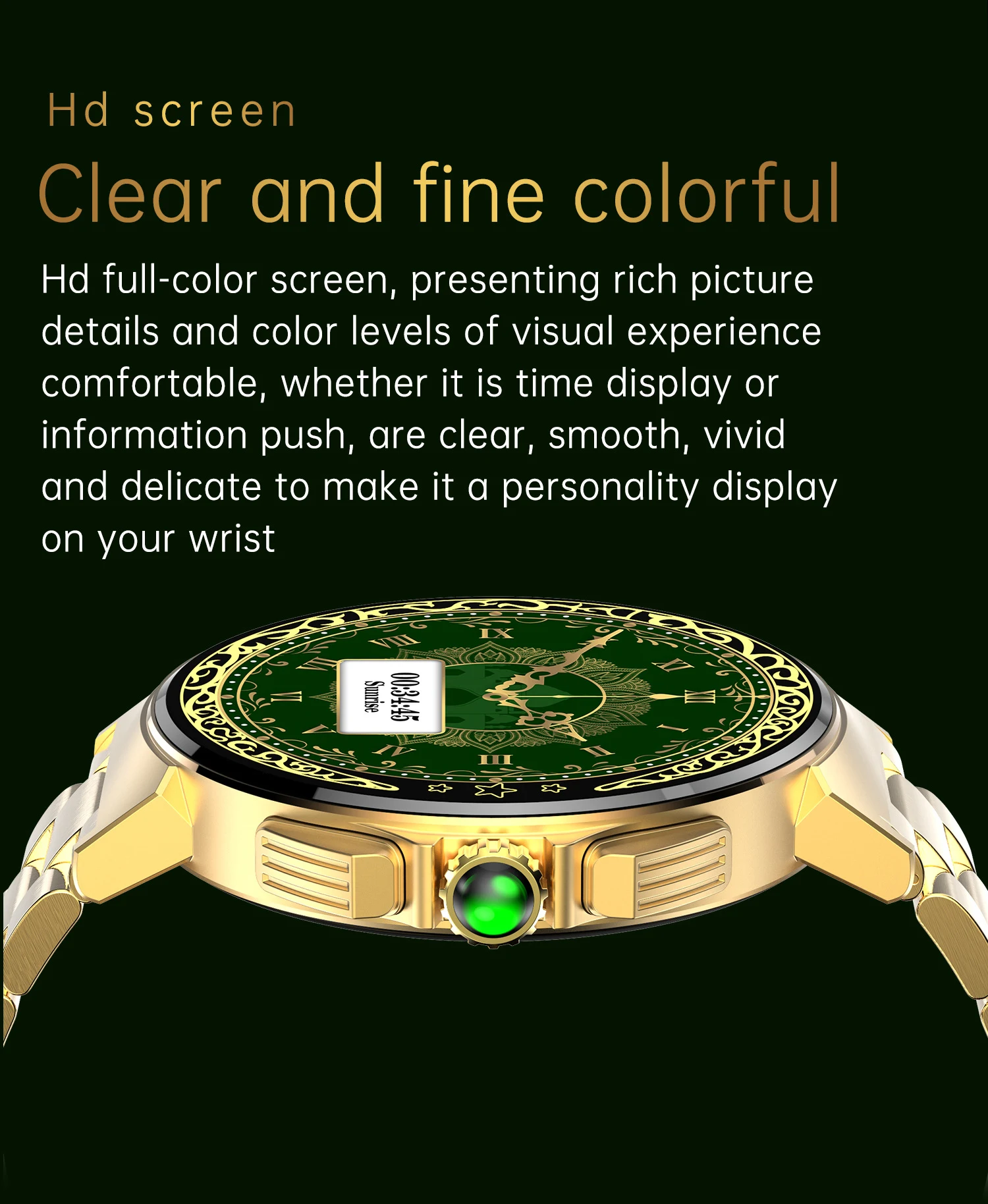 Title 2, Health Monitoring Sports Bluetooth Watch Track ...