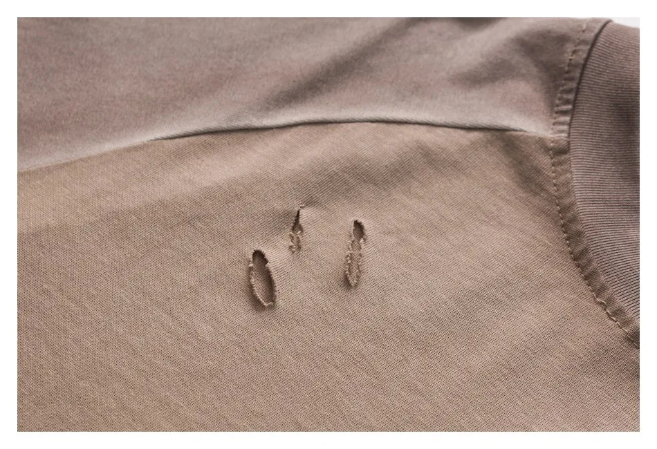Heren T-shirt Raglan met Gescheurde Hals Short Sleeve Vintage Stijl Comfortabel en Perfect voor Casual Looks. — foto 11