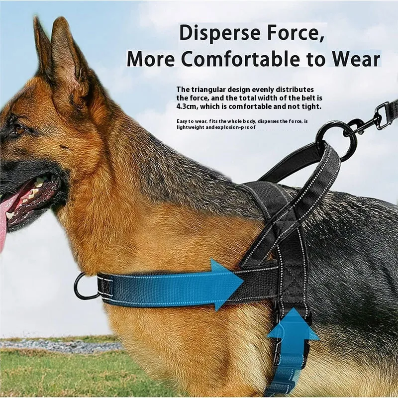 Title 6, Dog Breast Strap Vest Jacket Medium Large Dog P...