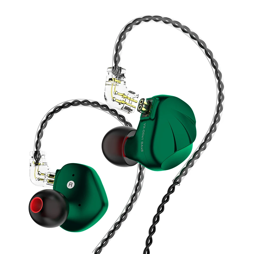 1DD+6BA Hybrid Metal In Ear Earphones Experience immersive high fidelity audio, designed for comfort, perfect for music — photo 3