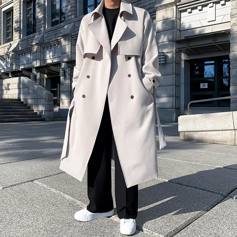 Loose and High Class Feeling Over Knee Coat offering a luxurious and elegant experience, perfect for stylish warmth and — photo 4