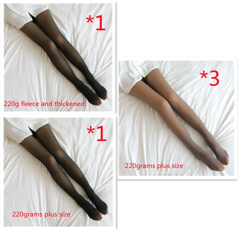 Title 20, Plus size fake translucent fleece lined legging...