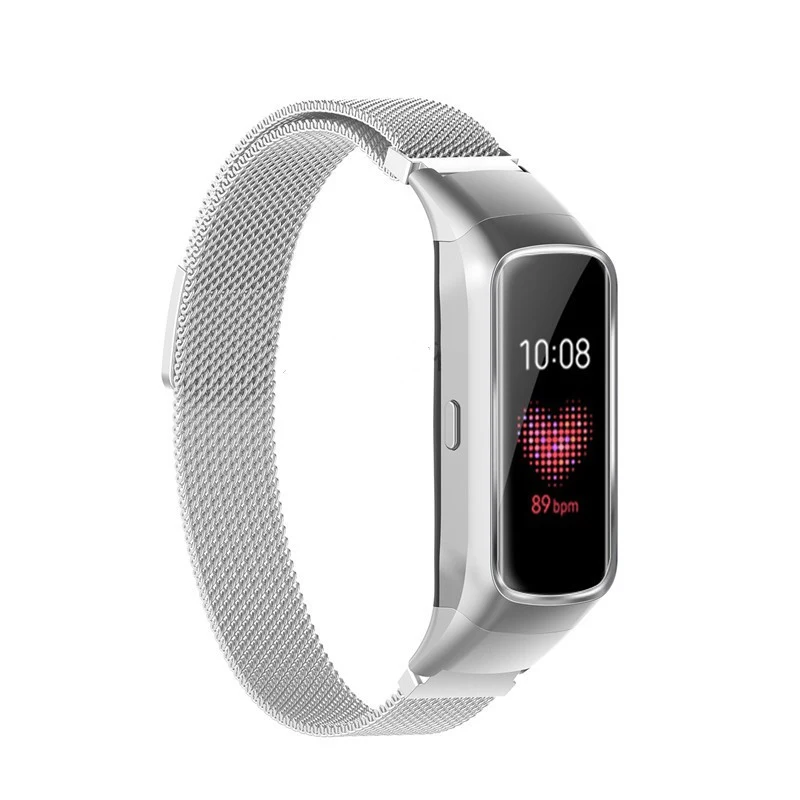 Smart Bracelet Sports Breathable Waterproof Metal Strap Track your fitness and stay connected with this stylish, comfort — photo 4