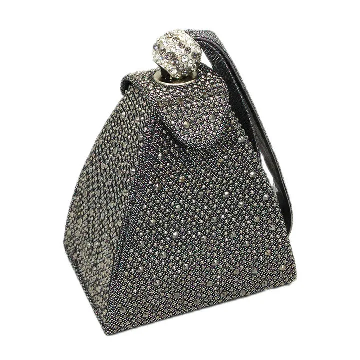 Bolsa de noite com detalhes perfurados — foto 1