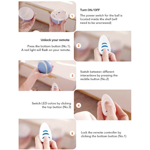 Title 4, Wireless Smart Remote Control Pet Toy with LED ...