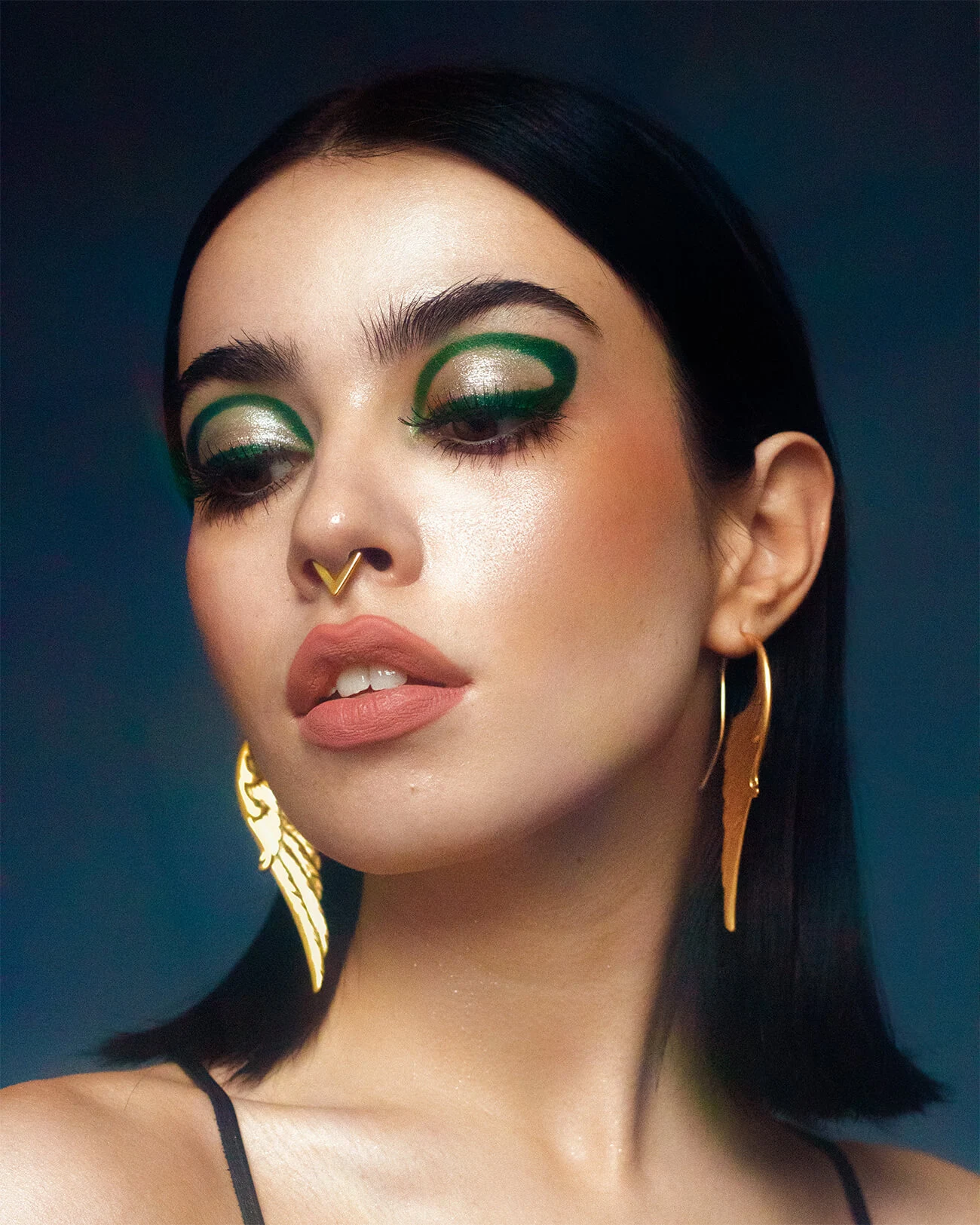 Exaggerated Angel Wings Ohrringe mit Anhänger, die perfekte Ergänzung, um deinen Look zu veredeln und einen himmlischen Touch zu verleihen. — foto 6