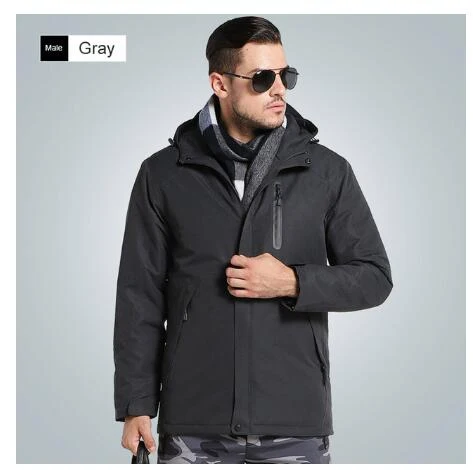 USB charging heated smart jacket, providing instant warmth and comfort. Perfect for winter, outdoor activities, and stay — photo 5